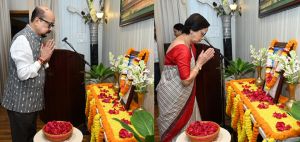 राज्यपाल श्री डेका ने सरदार वल्लभ भाई पटेल की जयंती पर उन्हें किया नमन राज्यपाल श्री डेका ने सरदार वल्लभ भाई पटेल की जयंती पर उन्हें किया नमन