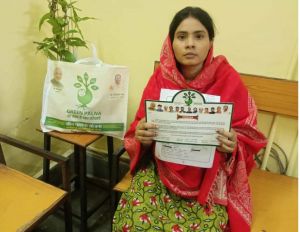  पर्यावरण संरक्षण का संदेश, प्रसूता माताओं को हरियाली की भेंट