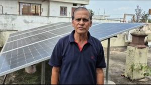  सफलता की कहानी- भिलाई निवासी श्री टंडन की सौर ऊर्जा यात्रा