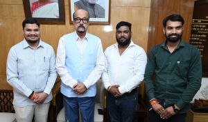 राज्यपाल डेका से भारोत्तोलन संघ के पदाधिकारियों ने की मुलाकात राज्यपाल डेका से भारोत्तोलन संघ के पदाधिकारियों ने की मुलाकात