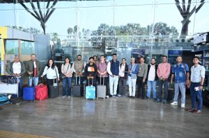 राष्ट्रीय मीडिया प्रतिनिधिमंडल आज रायपुर पहुँचा; बुधवार को मुख्यमंत्री विष्णु देव साय से करेगा मुलाकात