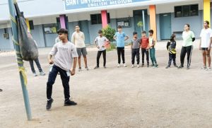 रिंग फाइट के लिए खिलाड़ी जमकर कर रहे अभ्यास