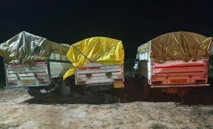  अवैध रूप से धान परिवहन करने वालों पर प्रशासन की सख्त कार्रवाई