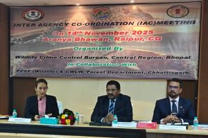 वन्यजीव अपराध रोकथाम पर अंतर-एजेंसी बैठक आयोजित
