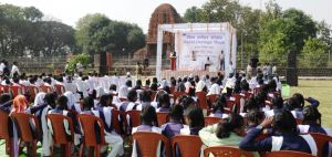  विश्व विरासत सप्ताह का आयोजन लक्ष्मण मंदिर परिसर में