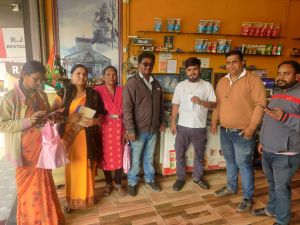 लालपुर चौक में आर जे 21 रेस्टोरेंट ढाबा पर 10 हजार रूपये का जुर्माना