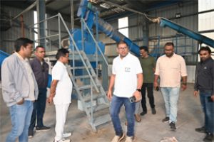  आयुक्त ने निर्माणाधीन रोड एवं स्लाटर हाउस का किया निरीक्षण