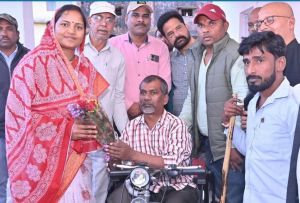  मंत्री श्रीमती लक्ष्मी राजवाड़े ने अंतर्राष्ट्रीय दिव्यांग दिवस पर दी शुभकामनाएं