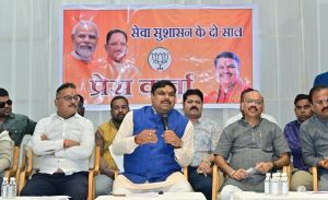  सेवा और सुशासन के दो साल- मंत्री यादव