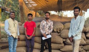 मोहला में खाद्य एवं मंडी विभाग द्वारा 40 कट्टा धान जब्त