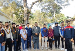  चयनित अग्निवीरों एवं अभ्यर्थियों का शिक्षा मंत्री गजेन्द्र यादव ने किया सम्मान