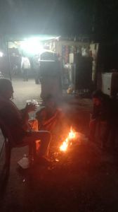 30 से भी अधिक स्थान पर  अलाव जलाने  की  व्यबस्था 