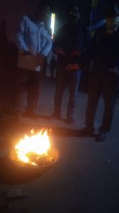 सार्वजनिक स्थानों में आमजनों को शीतलहर से सुरक्षा और त्वरित राहत दिलवाने अलाव जलाने  की प्रतिदिन नियमित व्यबस्था 