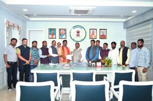  भाजपा किसान मोर्चा ने की कृषि मंत्री नेताम एवं सहकारिता मंत्री कश्यप से मुलाकात