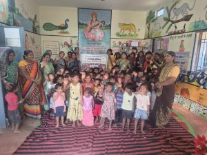 आंगनबाड़ी केंद्रों को मॉडल लर्निंग सेंटर बनाने जिला प्रशासन की पहल - प्रोजेक्ट आँगन