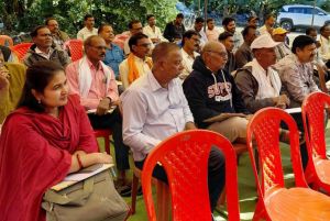   कृषकों को आयल पॉम की खेती के विषय पर दिया गया प्रशिक्षण