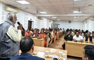  निगम भिलाई में आत्मनिर्भर भारत संगोष्ठी कार्यक्रम संपन्न हुआ