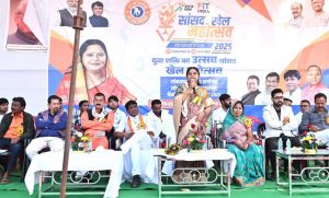  सांसद खेल महोत्सव का वन खेल परिसर महासमुंद में हुआ शुभारंभ