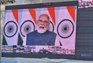  सांसद खेल महोत्सव :प्रधानमंत्री नरेंद्र मोदी ने वर्चुअल संवाद कर खिलाड़ियों को दिया सन्देश