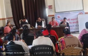 शिशु एवं बाल आहार के साथ प्रारंभिक बाल्यावस्था देखभाल एवं शिक्षा कार्यशाला हुआ आयोजन