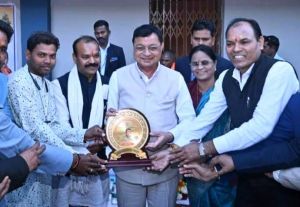  कैबिनेट मंत्री श्री देवांगन धीवर समाज के नववर्ष एवं पारिवारिक मिलन समारोह में हुए शामिल