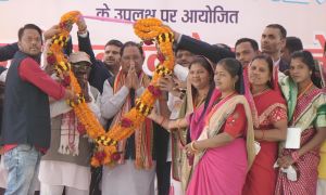  जनजातीय क्षेत्रों के समग्र विकास के लक्ष्य के साथ आगे बढ़ रही है सरकार : मुख्यमंत्री विष्णुदेव साय