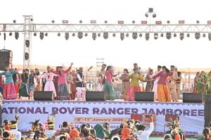 नेशनल रोवर रेंजर जंबूरी के समापन अवसर पर पायोनरिंग-स्काउटिंग की आत्मा और जीवन-कौशल का जीवंत पाठ