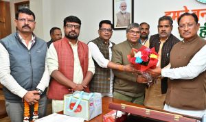  मुख्यमंत्री विष्णुदेव साय से वीर शहीद दीपक भारद्वाज स्मृति समिति के सदस्यों की सौजन्य मुलाकात