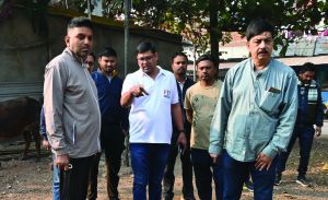 आयुक्त ने मदर टेरेसा नगर क्षेत्र का किया सघन निरीक्षण