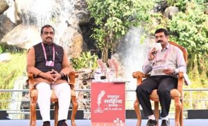  रायपुर साहित्य उत्सव में &lsquo;भारत का बौद्धिक विमर्श&rsquo; सत्र बना वैचारिक मंथन का केंद्र