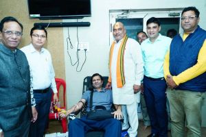 ब्लड बैंक दुर्ग में हर वर्ष आयोजित होता है विशाल रक्तदान शिविर