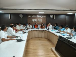   नगर निगम में संस्कृति विभाग सलाहकार समिति की बैठक अध्यक्ष  अमर गिदवानी ने ली 