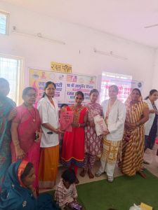 आयुष विभाग छत्तीसगढ़ की आयुष ग्राम योजना अंतर्गत अकोली में स्वास्थ्य एवं जागरूकता शिविर आयोजित