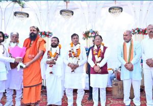 मुख्यमंत्री ने 'विशाल सतनाम सद्भाव पदयात्रा' का किया शुभारंभ मुख्यमंत्री ने 'विशाल सतनाम सद्भाव पदयात्रा' का किया शुभारंभ