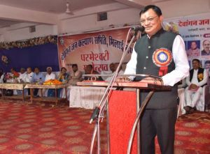  समाज की प्रगति के लिए संगठित रहना आवश्यक -  मंत्री श्री देवांगन