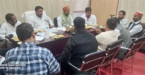 नगर निगम जल विभाग अध्यक्ष ने बैठक लेकर गर्मी में पर्याप्त पेयजल आपूर्ति करने दिए  निर्देश