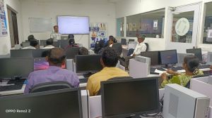 अधिकारी एवं कर्मचारियों का मिल रही है तकनीकि ज्ञान 