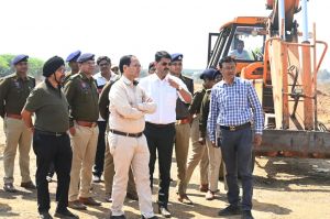 रहंगी में मुख्यमंत्री के आगमन की तैयारियां तेज