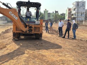 निगम जोन 6 नगर निवेश विभाग ने अवैध प्लाटिंग पर  लगायी कारगर रोक