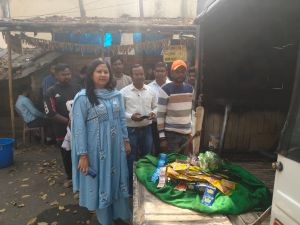  नगर निगम जोन 4 नगर निवेश विभाग ने  शिक्षण संस्थाओं के आसपास की पान दुकानों का औचक निरीक्षण  किया