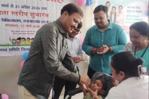   महापौर ने बच्चों को विटामिन ए की अनपूरक दवा पिलाकर शिशु संरक्षण माह का किया शुभारंभ