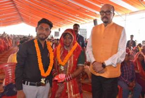  सामूहिक विवाह कार्यक्रम में शामिल हुए राज्यपाल