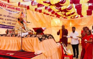 चचेड़ी में गूंजा जय श्रीराम का उद्घोष, हनुमान कथा और भंडारे में उमड़ा जनसैलाब