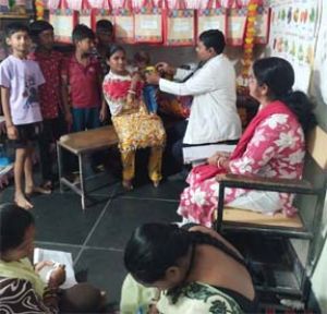  "प्रोजेक्ट धड़कन" के अंतर्गत  बच्चों की हुई निःशुल्क हृदय जांच, 761 बच्चों की हुई स्क्रीनिंग