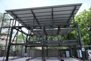 हाईड्रोलिक पजल कार पार्किंग सिस्टम से सुसज्जित हुआ नगर निगम मुख्यालय