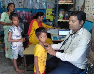  "प्रोजेक्ट धड़कन" के अंतर्गत  बच्चों की हुई निःशुल्क हृदय जांच, 972 बच्चों की हुई स्क्रीनिंग