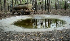  ​भीषण गर्मी में वन्यजीवों के लिए 'संजीवनी' बना बारनवापारा