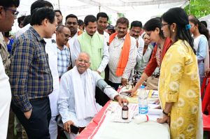  सुशासन तिहार में आयुष विभाग द्वारा 216 मरीजों का उपचार