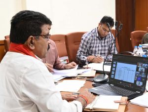  उप मुख्यमंत्री विजय शर्मा ने की सुशासन तिहार की तैयारियों की समीक्षा