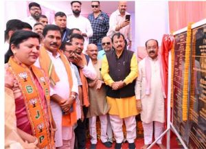  उप मुख्यमंत्री अरुण साव ने 9.96 करोड़ के कार्यों का किया लोकार्पण-भूमिपूजन